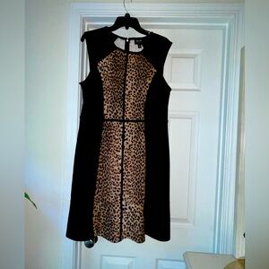 Animal Print Dress.